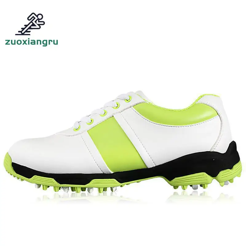 New Woman Golf Shoes 3d Breathable Fiber Skin Outdoor Sport Shoes Anti-skid Spikes Nature Rubber Solid Toe Golf Shoes
New Woman Golf Shoes 3d Breathable Fiber Skin Outdoor Sport Shoes Anti-skid Spikes Nature Rubber Solid Toe Golf Shoes
