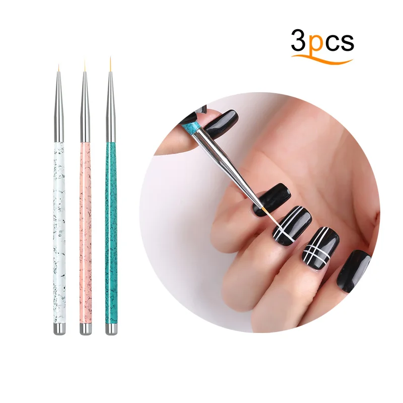 nail pen 3 PCs/Set Professional Nail Painting Flowers Pen Nail Art Dotting Tool Fine Hand Painted Nail Art Accessories
nail pen 3 PCs/Set Professional Nail Painting Flowers Pen Nail Art Dotting Tool Fine Hand Painted Nail Art Accessories
