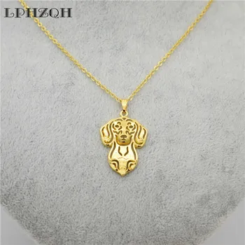 Fashion Hollow Pet Dog Jewellery Dachshund Necklace Choker Dackel Teckel Pendant Women Necklace Jewelry Gift
Fashion Hollow Pet Dog Jewellery Dachshund Necklace Choker Dackel Teckel Pendant Women Necklace Jewelry Gift
