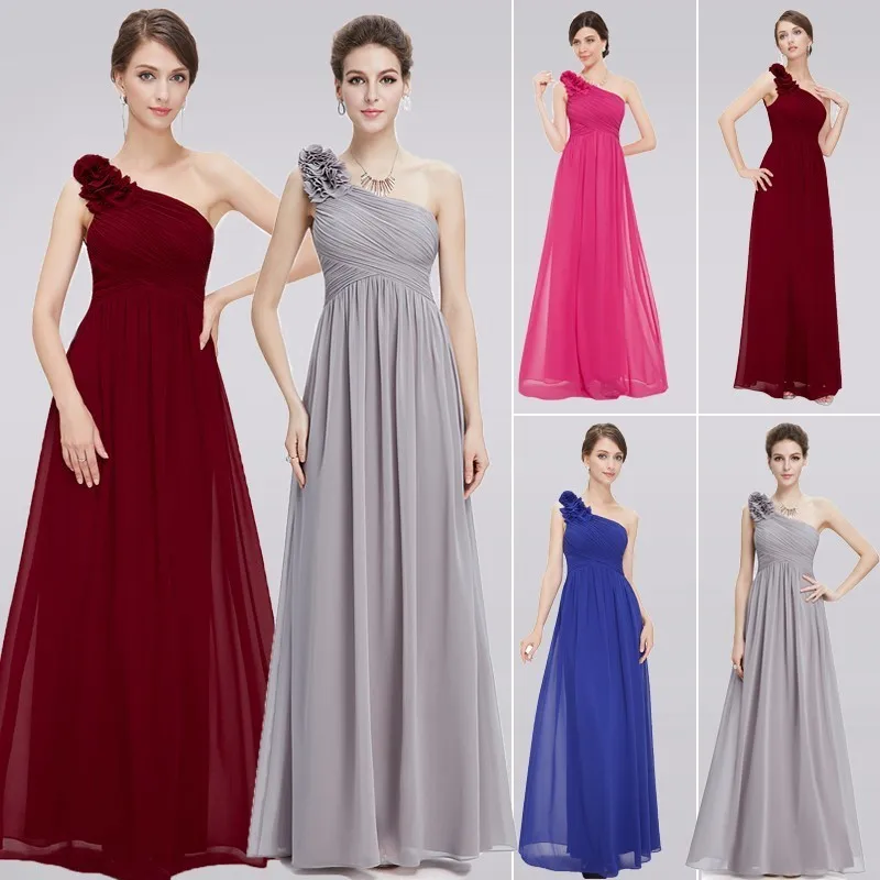 Plus Size Purple Bridesmaid Dresses Long 2019 Elegant Burgundy Chiffon One-shoulder Simple Wedding Party Dresses for Women
Plus Size Purple Bridesmaid Dresses Long 2019 Elegant Burgundy Chiffon One-shoulder Simple Wedding Party Dresses for Women