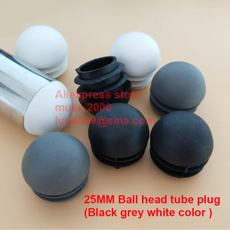 OD14 16 19 22 25 28 32 38 45 50 mm Ball head round plastic plug ends,blanking tube circular arc insert ends chair leg pad cover
OD14 16 19 22 25 28 32 38 45 50 mm Ball head round plastic plug ends,blanking tube circular arc insert ends chair leg pad cover