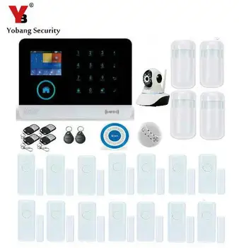 Yobang Security-APP Control IP Camera WIFI GSM Alarm System RFID Home Security Metal Remote Control Wireless Blue Flash Siren
Yobang Security-APP Control IP Camera WIFI GSM Alarm System RFID Home Security Metal Remote Control Wireless Blue Flash Siren