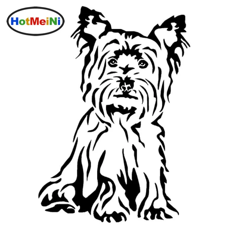 HotMeiNi Yorkshire Terrier Dog Car Stickers Cute Vinyl Decal Car Styling Truck Decoration 11.2*16CM
HotMeiNi Yorkshire Terrier Dog Car Stickers Cute Vinyl Decal Car Styling Truck Decoration 11.2*16CM