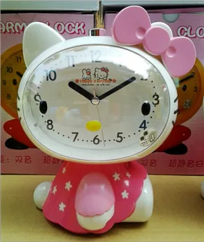 The new children cartoon Ktmao Hello Kitty silent night light small alarm clock snooze 
The new children cartoon Ktmao Hello Kitty silent night light small alarm clock snooze