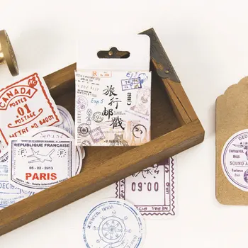 45 pcs/box Travel postmark paper sticker decoration DIY diary scrapbooking sticker children's favorite kawaii stationery
45 pcs/box Travel postmark paper sticker decoration DIY diary scrapbooking sticker children's favorite kawaii stationery