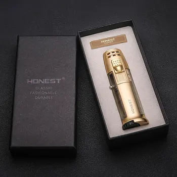Pen Grip Torch Lighter Compact Jet Turbo Pipe Lighter Windproof Metal Cigar Spray Gun Lighter Butane Fixed Fire No Gas
Pen Grip Torch Lighter Compact Jet Turbo Pipe Lighter Windproof Metal Cigar Spray Gun Lighter Butane Fixed Fire No Gas