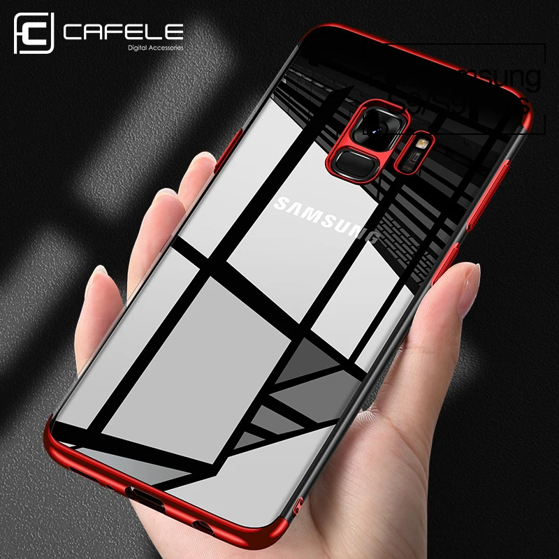 Cafele Crystal Clear Case Cover for Samsung S9/ S9 Plsu Plating Transparent Soft TPU Cover Case for Samsung Galaxy S9/ S9 Plus
Cafele Crystal Clear Case Cover for Samsung S9/ S9 Plsu Plating Transparent Soft TPU Cover Case for Samsung Galaxy S9/ S9 Plus