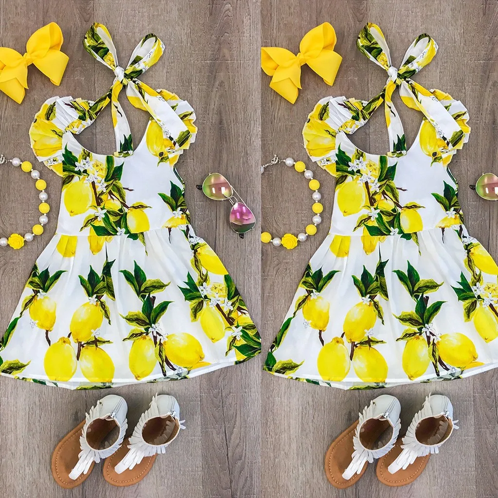 Children Baby Girls Fly Sleeve Fruits Print Dance Party Dress Kids Clothes Flower Printed Toddlers Girls Princess Dresses
Children Baby Girls Fly Sleeve Fruits Print Dance Party Dress Kids Clothes Flower Printed Toddlers Girls Princess Dresses