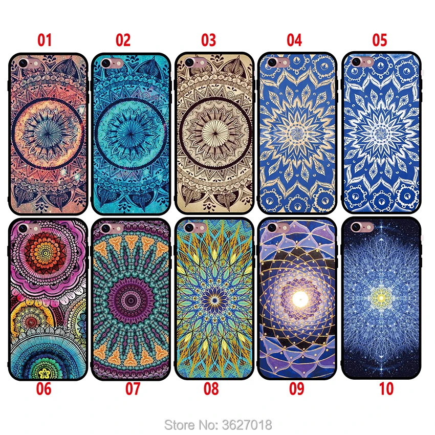 YAZHYUJE Silicone Case For iPhone X 8 5 S 5S SE 7 Plus 6 6S Case Mandala 1 Patterned Black Soft TPU Mobile Phone case
YAZHYUJE Silicone Case For iPhone X 8 5 S 5S SE 7 Plus 6 6S Case Mandala 1 Patterned Black Soft TPU Mobile Phone case