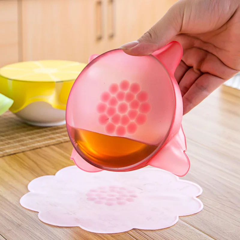 1PCS Silicone Lid Bowl Reusable Stretch Cover Food Seal Container Refrigerator Preservative Film Baking Cooking Kitchen &8003
1PCS Silicone Lid Bowl Reusable Stretch Cover Food Seal Container Refrigerator Preservative Film Baking Cooking Kitchen &8003