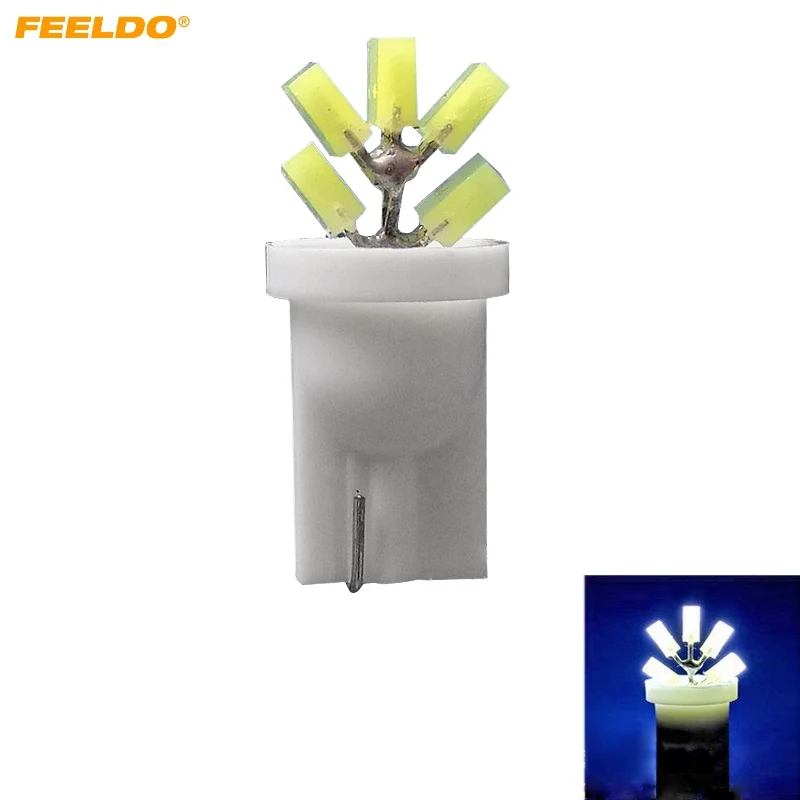 FEELDO 2pcs White Car T10 194 W5W COB 5SMD LED Lights Tree Shapes Car Side Wedge Clearance Reading Light Lamp
FEELDO 2pcs White Car T10 194 W5W COB 5SMD LED Lights Tree Shapes Car Side Wedge Clearance Reading Light Lamp