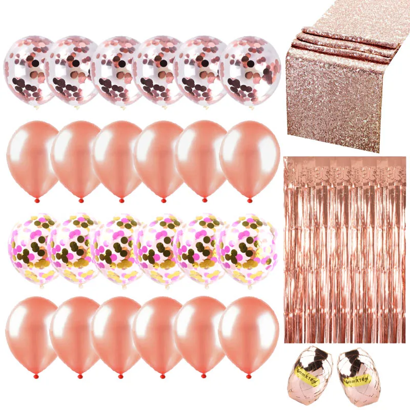 Rose Gold Latex Balloons Wedding Supplies Happy Birthday Party Party Boy or Girl Birthday Party Bath Decoration
Rose Gold Latex Balloons Wedding Supplies Happy Birthday Party Party Boy or Girl Birthday Party Bath Decoration