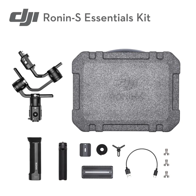 DJI Ronin S Essentials Kit Professional Camera Control Superior 3-axis Stabilization 3.6 kg Tested Payload Capacity
DJI Ronin S Essentials Kit Professional Camera Control Superior 3-axis Stabilization 3.6 kg Tested Payload Capacity