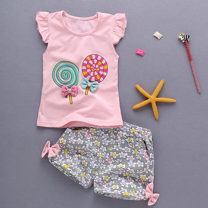 Baby girl clothes sports print pattern T-shirt tops set for summer newborn babies birthday pullover suit baby clothing vest sets
Baby girl clothes sports print pattern T-shirt tops set for summer newborn babies birthday pullover suit baby clothing vest sets