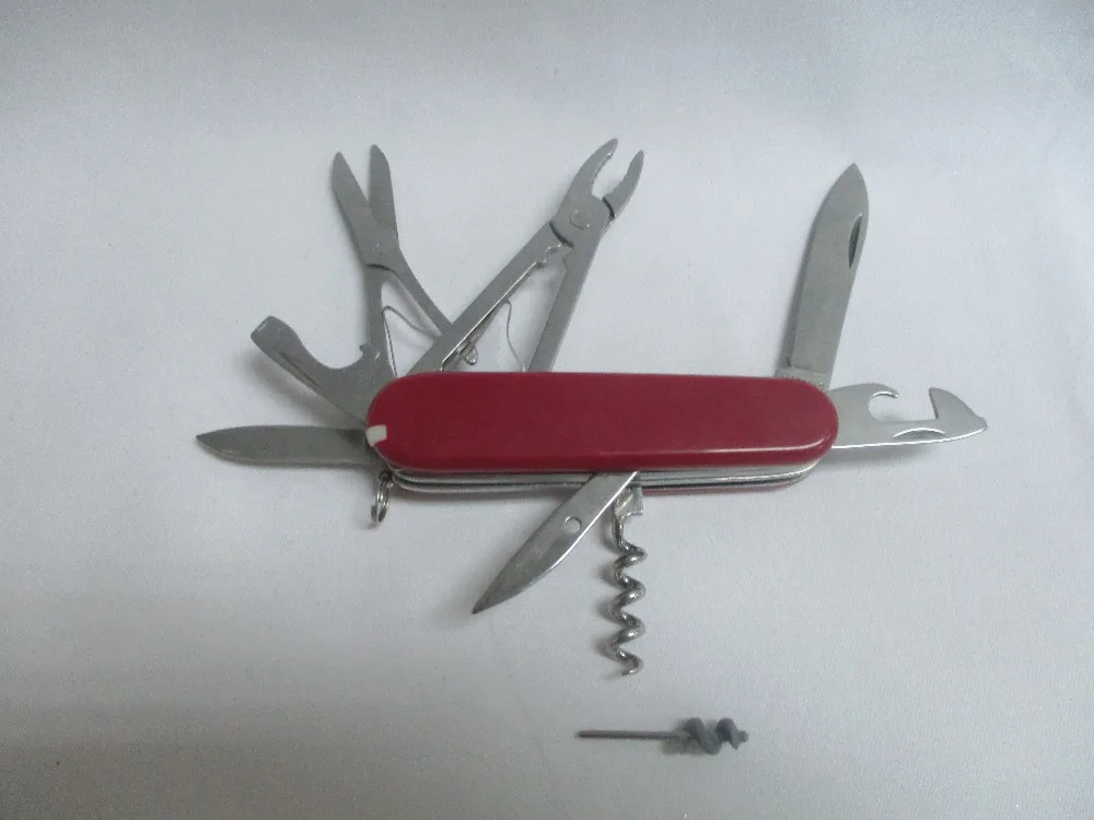 

8 Functions multi-purpose hand tool _with 2 knives/Can opener/Bottle opener/Plier/Cutter/Corkscrew;