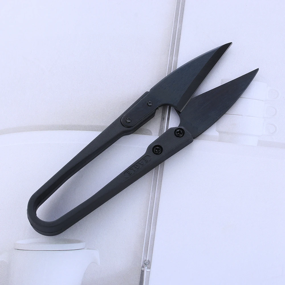 1Pcs Black Carbon Steel U-shaped Scissors Thread Wire Cutter Sewing Snips Embroidery Tailor Multifunction Cutters Sewing Crafts
1Pcs Black Carbon Steel U-shaped Scissors Thread Wire Cutter Sewing Snips Embroidery Tailor Multifunction Cutters Sewing Crafts