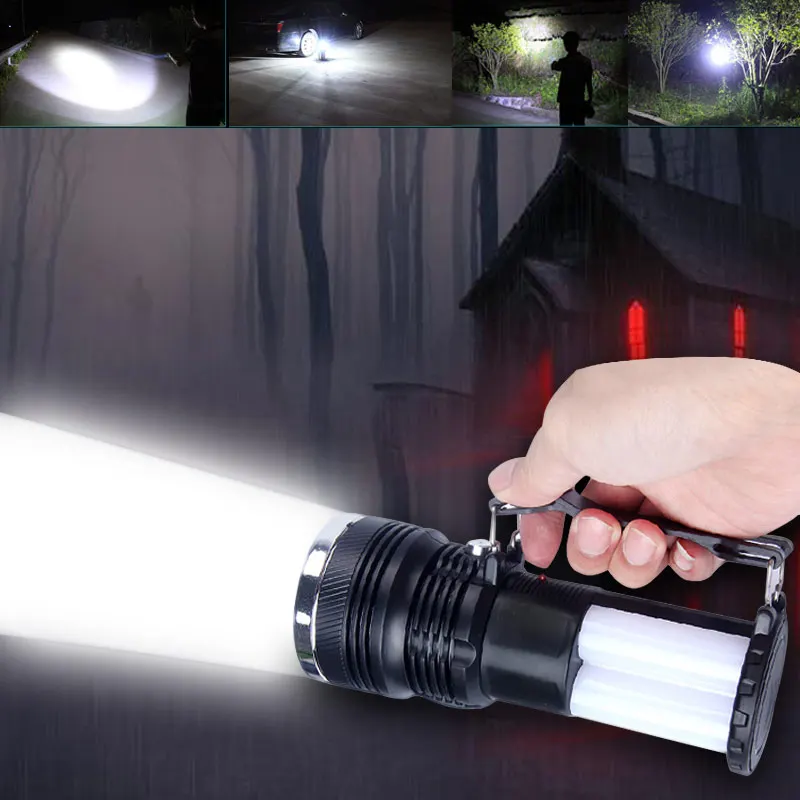 Newly Solar Power Rechargeable Battery LED Flashlight Outdoor Camping Tent Light Lantern Lamp BF88
Newly Solar Power Rechargeable Battery LED Flashlight Outdoor Camping Tent Light Lantern Lamp BF88