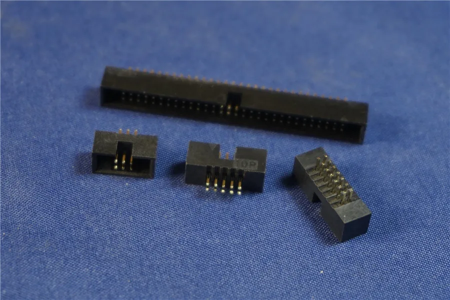 2 pcs 0.050" Shrouded Box Header 1.27 mm Dual Row Male Pin 6 8 10 12 14 16 20 26 30 34 40 44 50 60 Pin Through Hole IDC Header
2 pcs 0.050" Shrouded Box Header 1.27 mm Dual Row Male Pin 6 8 10 12 14 16 20 26 30 34 40 44 50 60 Pin Through Hole IDC Header