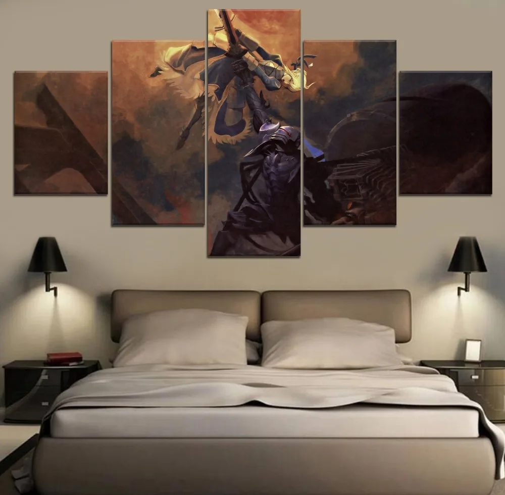 Modular Picture 5 Panel Anime Fate KOHA-ACE Poster Home Decor Girls Room Wall Art High Quality Canvas Print Painting Artwork
Modular Picture 5 Panel Anime Fate KOHA-ACE Poster Home Decor Girls Room Wall Art High Quality Canvas Print Painting Artwork
