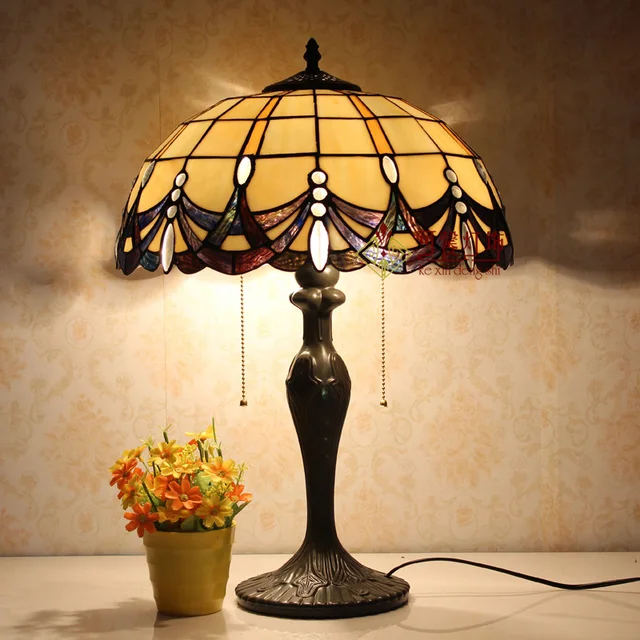 lamplight,foreman lighting fashion 16 tiffany table lamp bedroom lamp bed-lighting