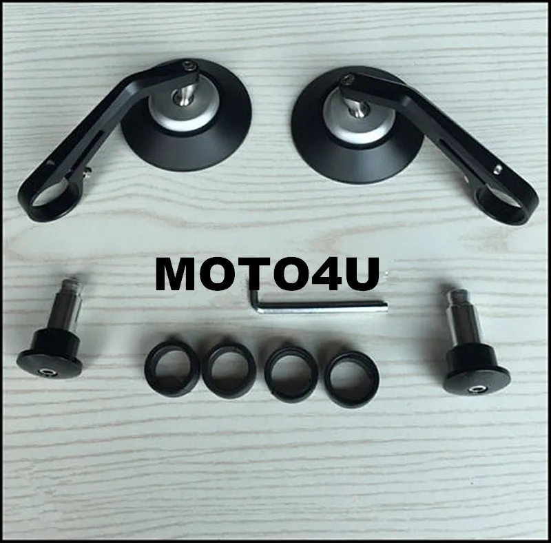 MOTO4U Motorcycle Rear View Handle Bar End Rear View Side Mirrors Cafe Racer Mirrior
MOTO4U Motorcycle Rear View Handle Bar End Rear View Side Mirrors Cafe Racer Mirrior