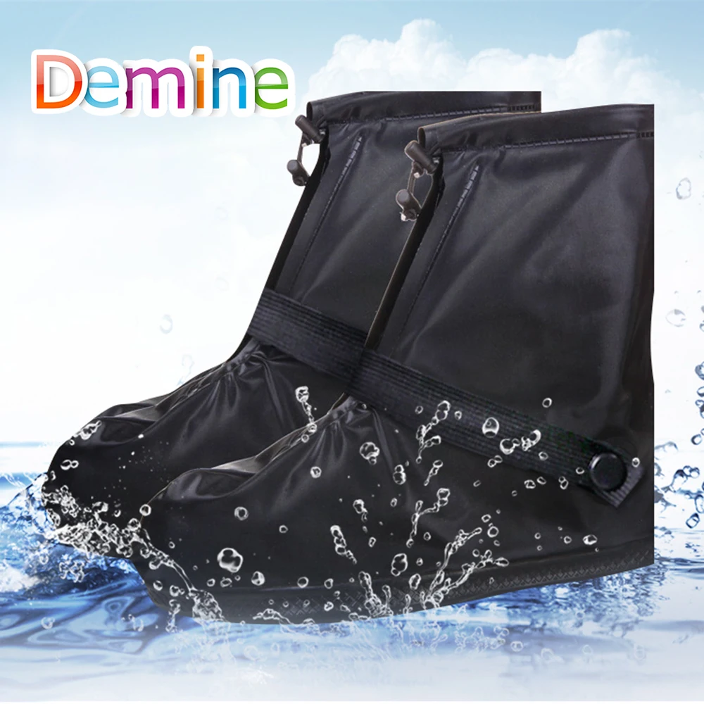Demine Waterproof Shoes Cover Outdoor Sport Non-slip Reusable Rain Shoes with Internal Water Resistant Layer Ankle Boots Covers
Demine Waterproof Shoes Cover Outdoor Sport Non-slip Reusable Rain Shoes with Internal Water Resistant Layer Ankle Boots Covers