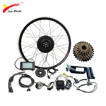 

JS 36V500W Electric Bike Conversion Kit 20" 24" 26" 700C(28") Rear Hub Motor Wheel e Bike Electric Bike Kit bicicleta electrica