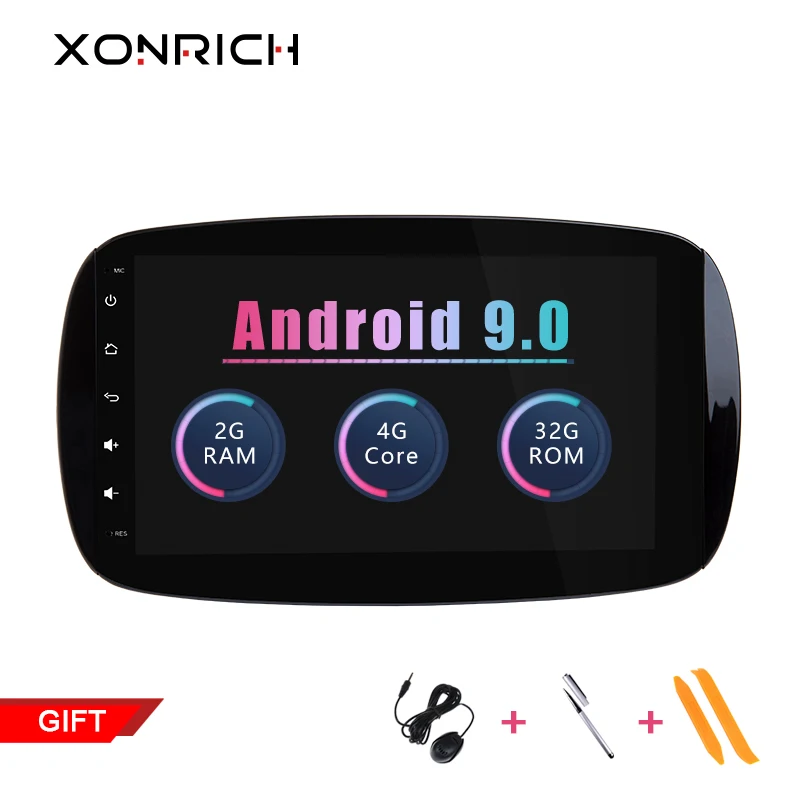 Xonrich Car Multimedia Player 1 din Android 9.0 For Mercedes Smart Fortwo Autoradio 2015 2016 2017 GPS Navigation Wifi 4G 2+32GB
Xonrich Car Multimedia Player 1 din Android 9.0 For Mercedes Smart Fortwo Autoradio 2015 2016 2017 GPS Navigation Wifi 4G 2+32GB