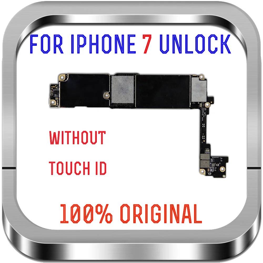 100% Tested for iphone 7 4.7inch Motherboard YES/NO Touch ID, Original unlocked for iphone 7 Mainboard with Chips logic boards
100% Tested for iphone 7 4.7inch Motherboard YES/NO Touch ID, Original unlocked for iphone 7 Mainboard with Chips logic boards