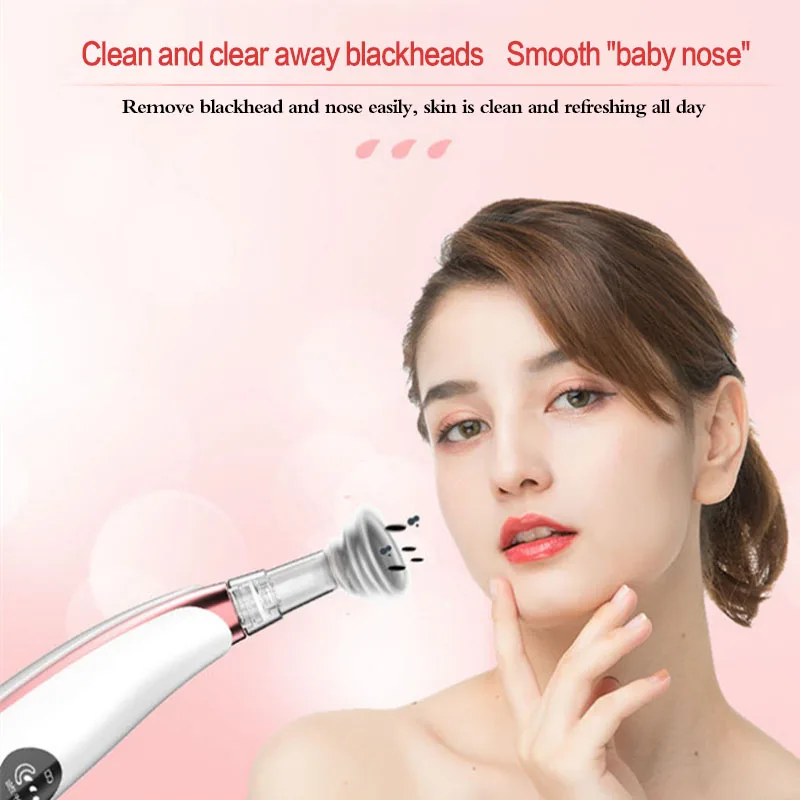 Blackhead Remover Black Point Vacuum Electric Facial Deep Pore Acne Pimple Remove Skin Care Diamond Beauty Tool Dropshipping
Blackhead Remover Black Point Vacuum Electric Facial Deep Pore Acne Pimple Remove Skin Care Diamond Beauty Tool Dropshipping