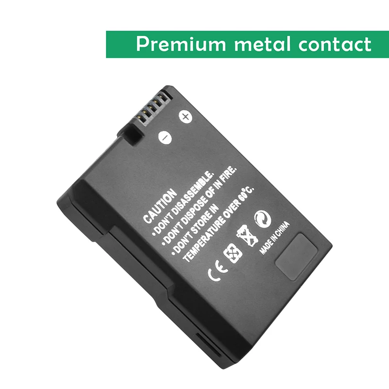 BATTOOL EN-EL14 EN-EL14A Decoded Battery Bateria for Nikon D3100 D3200 D3300 D5100 D5200
BATTOOL EN-EL14 EN-EL14A Decoded Battery Bateria for Nikon D3100 D3200 D3300 D5100 D5200