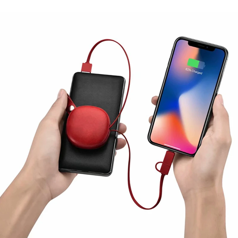 Adjustable Charge Cable, Micro + for Apple Type C USB Cable for IPhone XR XS Max X Charger USB Cable Charging Wire Cord with Bag
Adjustable Charge Cable, Micro + for Apple Type C USB Cable for IPhone XR XS Max X Charger USB Cable Charging Wire Cord with Bag