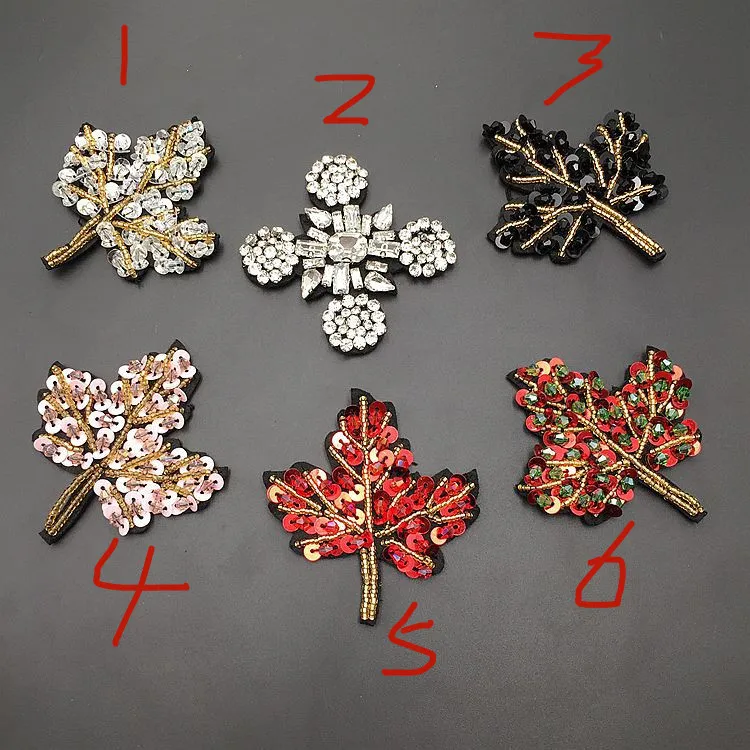 Leaves Sequins Rhinestones Bead Brooch Patches Applique Vintage Embroidered Fabric Sew On Patch for Shoes Bags Clothing
Leaves Sequins Rhinestones Bead Brooch Patches Applique Vintage Embroidered Fabric Sew On Patch for Shoes Bags Clothing