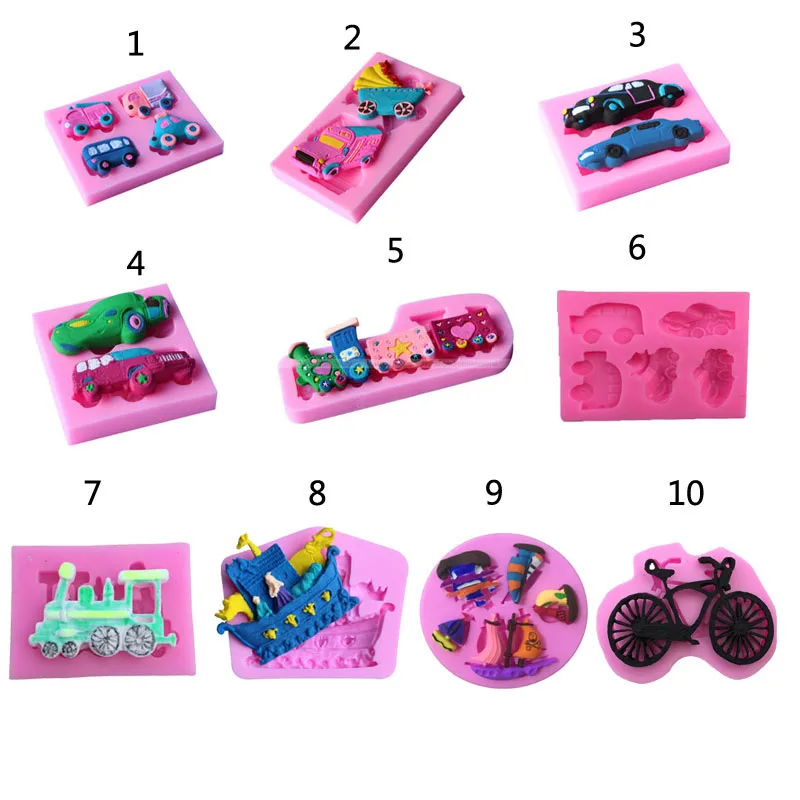Car Vehicle cake chocolate silicone mold soap chocolate fondant cake decoration baking Jelly mold
Car Vehicle cake chocolate silicone mold soap chocolate fondant cake decoration baking Jelly mold