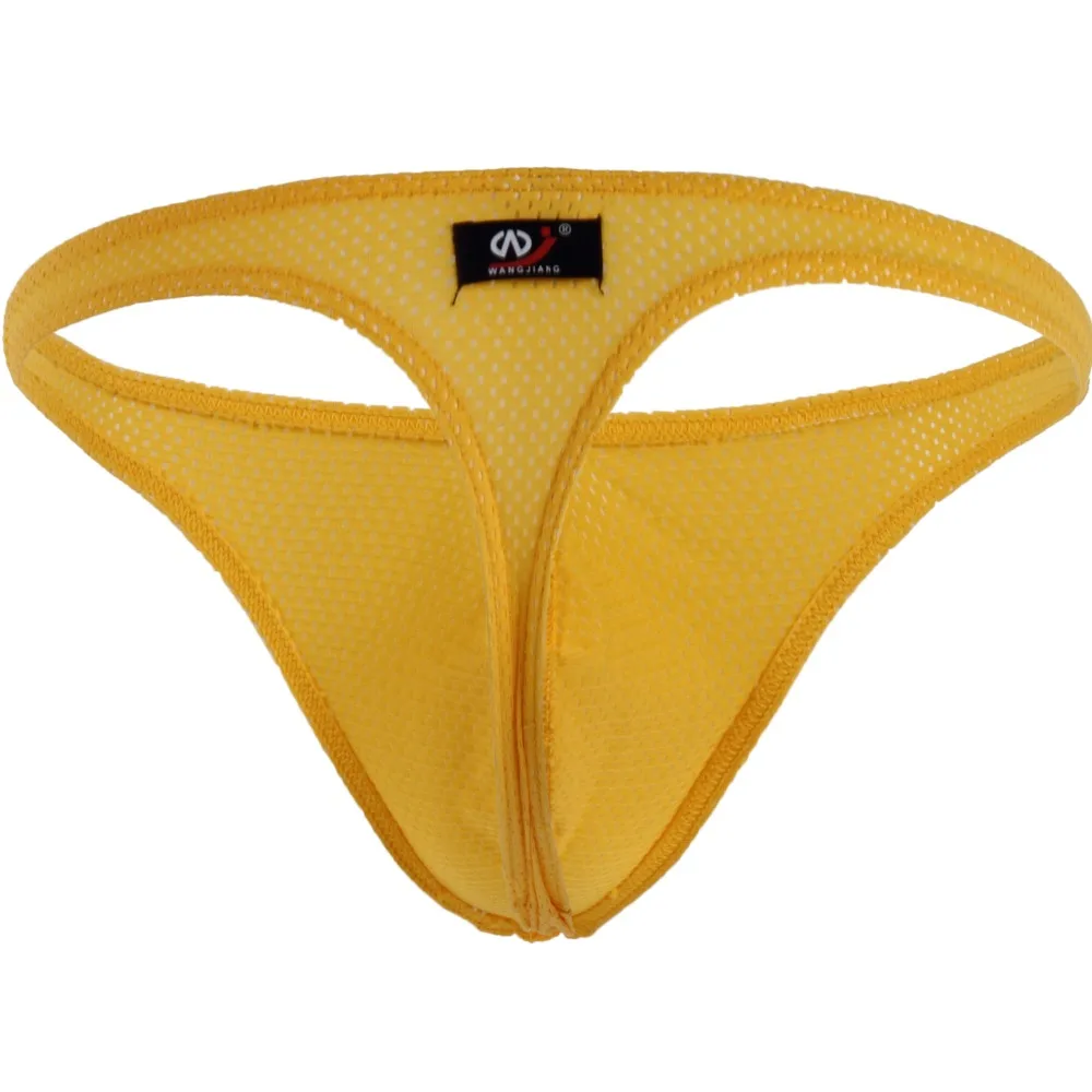 New WJ Men Underwear Thongs Gay sexy Bikini Tangas G-strings String Underpants men's mesh underwear lace underwear
New WJ Men Underwear Thongs Gay sexy Bikini Tangas G-strings String Underpants men's mesh underwear lace underwear