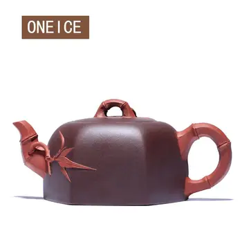 Yixing Purply Clay Tea Teapot Raw Ore Purple Mud Bamboo Pot Chinese Kongfu Pots 310ml
Yixing Purply Clay Tea Teapot Raw Ore Purple Mud Bamboo Pot Chinese Kongfu Pots 310ml