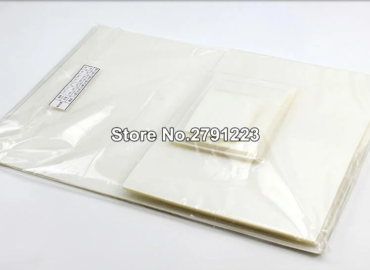 7 Sizes ( 3" 5" 6" 7" 8" & A4 A3) Thermal Laminating Film, PET+EVA, 20 Sheets/Each Size, 140 Pcs/Pack For Roll Laminator 100 mic
7 Sizes ( 3" 5" 6" 7" 8" & A4 A3) Thermal Laminating Film, PET+EVA, 20 Sheets/Each Size, 140 Pcs/Pack For Roll Laminator 100 mic