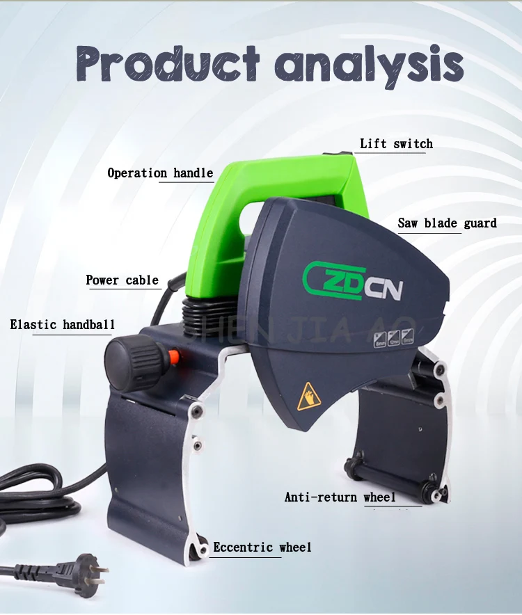 220V 1200W Electric New Portable Electric Iron Stainless Steel Pipe