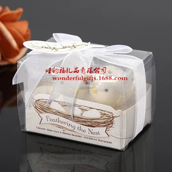 Wedding favor gift and giveaways for guest -- Love Birds Salt and Pepper Shakers door Gifts Wedding Favours 50sets/lot
Wedding favor gift and giveaways for guest -- Love Birds Salt and Pepper Shakers door Gifts Wedding Favours 50sets/lot