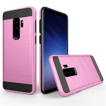50pcs/lot Brushed Hard Plastic Phone case For Samsung Galaxy S9 2 in 1 Silicone Armor Back cover
50pcs/lot Brushed Hard Plastic Phone case For Samsung Galaxy S9 2 in 1 Silicone Armor Back cover