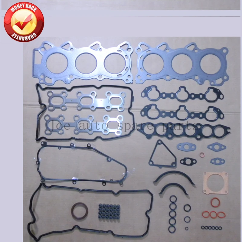 VQ20DE Engine Full gasket set kit for Nissan Cefiro A32 1994-2003 /QX A32 1995-1999 1955cc 2.0L 10101-31UX6 1010131UX6
VQ20DE Engine Full gasket set kit for Nissan Cefiro A32 1994-2003 /QX A32 1995-1999 1955cc 2.0L 10101-31UX6 1010131UX6