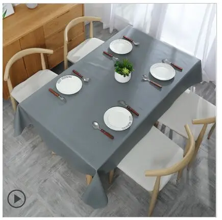PVC tablecloth waterproof anti-scalding oil-proof non-washing tea table mat pure color tablecloth art net red ins
PVC tablecloth waterproof anti-scalding oil-proof non-washing tea table mat pure color tablecloth art net red ins