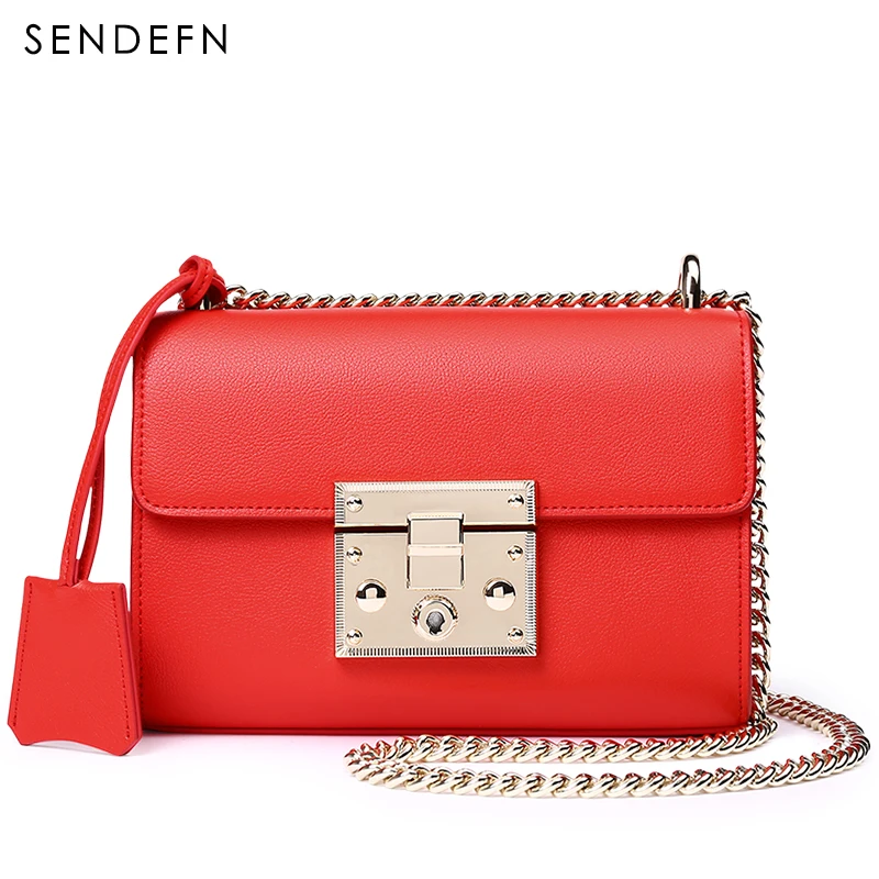 SENDEFN Small Crossbody Bag Split Leather Women Bag New Female Bag Chain Handbag Quality Women Messenger Bags 7033-68
SENDEFN Small Crossbody Bag Split Leather Women Bag New Female Bag Chain Handbag Quality Women Messenger Bags 7033-68