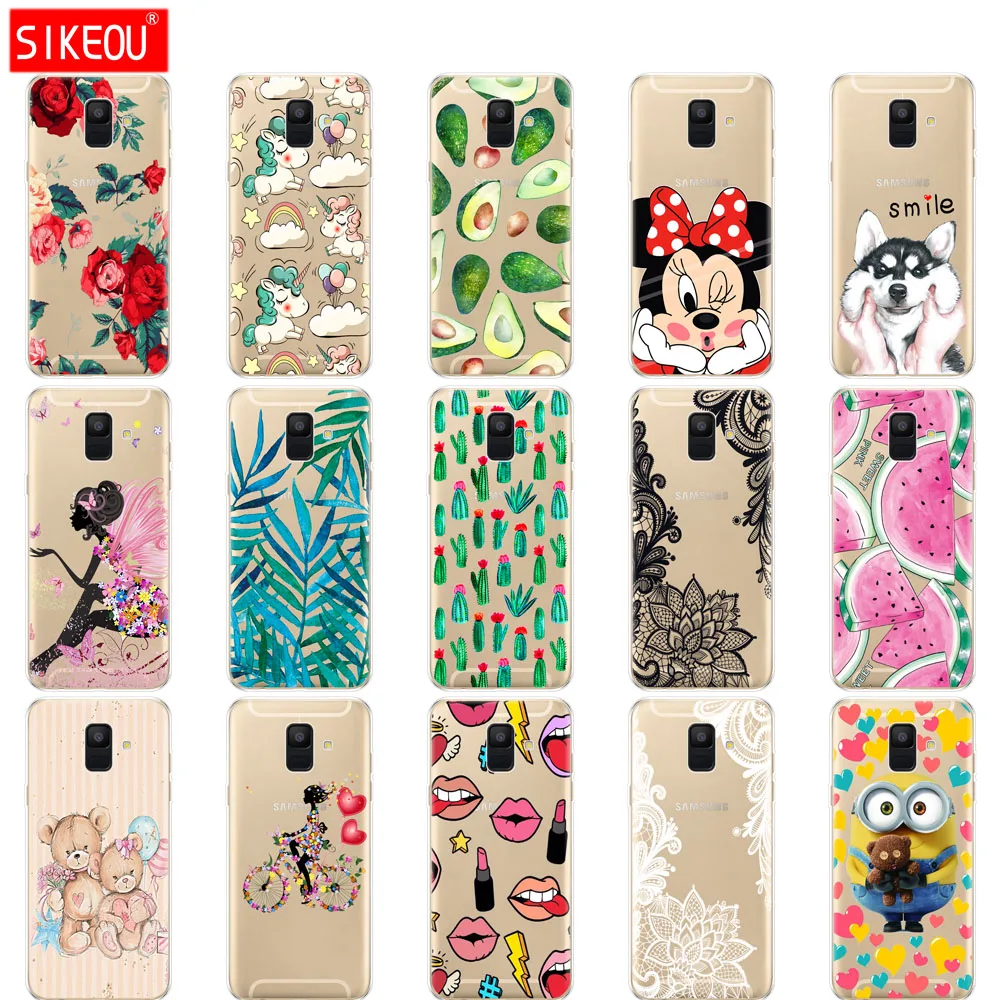 Silicon Phone Cases For Samsung Galaxy A6 2018 Dual SIM SM A600 A600F Soft TPU Back Cover For Samsung A6 Plus 2018 A605 A605F
Silicon Phone Cases For Samsung Galaxy A6 2018 Dual SIM SM A600 A600F Soft TPU Back Cover For Samsung A6 Plus 2018 A605 A605F