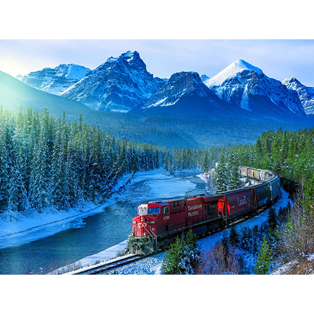 Diamond Embroidery Snow Mountain & Train 5D DIY Diamond Painting Full Square Diamond Mosaic Pictures Of Rhinestones Home Decor
Diamond Embroidery Snow Mountain & Train 5D DIY Diamond Painting Full Square Diamond Mosaic Pictures Of Rhinestones Home Decor
