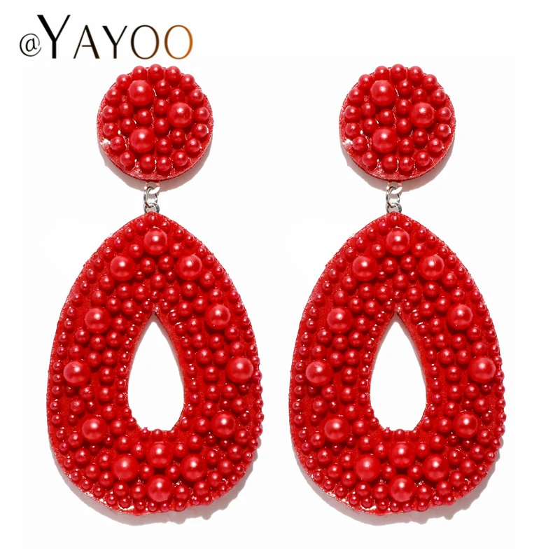 Big Drop Earrings For Women Fashion Jewelry Wedding Party Earrings Female Hanging Bohemian Black Statement Earring
Big Drop Earrings For Women Fashion Jewelry Wedding Party Earrings Female Hanging Bohemian Black Statement Earring
