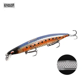 Kingdom Fishing Hard Lure Jerkbait Wobblers 95mm/125mm/140mm High Quality Floating Minnow 3D Inside Hologram 5 Colors Model 3506
Kingdom Fishing Hard Lure Jerkbait Wobblers 95mm/125mm/140mm High Quality Floating Minnow 3D Inside Hologram 5 Colors Model 3506