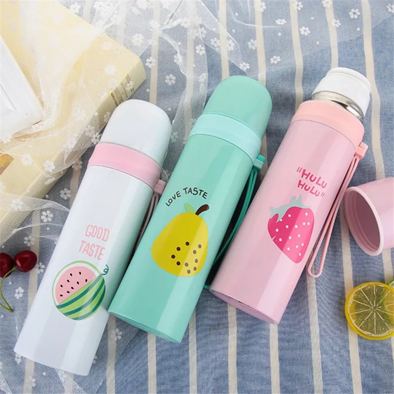 Hot sale 500ml Stainless steel Portable vacuum flasks water bottle with rope tea milk colorful fruit bullet thermos cup
Hot sale 500ml Stainless steel Portable vacuum flasks water bottle with rope tea milk colorful fruit bullet thermos cup
