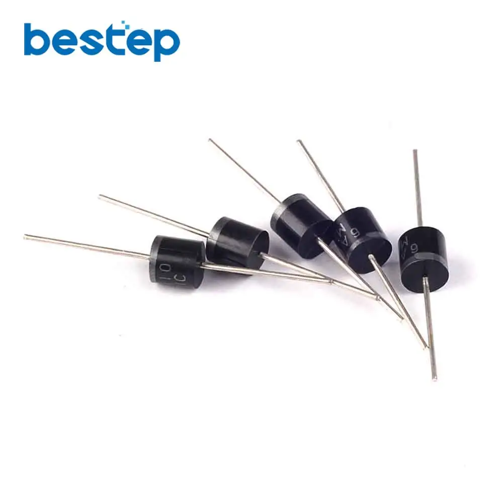 20Pcs 6A10 6 Amp 1000V 6A 1Kv Axial Rectifier Diode lw