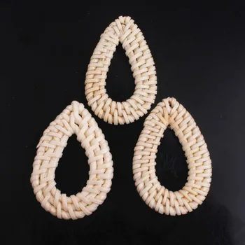 Kwoi Vita Fashion New Handmade Wood Teardrop Bamboo Rattan for Necklace Earring Jewelry Accessory 30x50mm
Kwoi Vita Fashion New Handmade Wood Teardrop Bamboo Rattan for Necklace Earring Jewelry Accessory 30x50mm